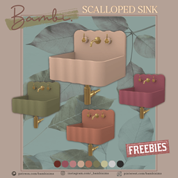 Scalloped Sink