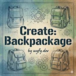 Create: Backpackage logo