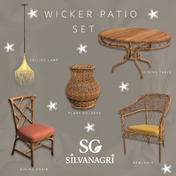 SG_WICKER PATIO SET
