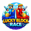 LUCKY BLOCK RACE FOR 2 PLAYERS. logo