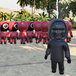 Squid Game(Players and PIDF Infant) project image