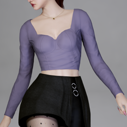 Eternal Heart Sleeve Top project image