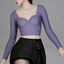 Eternal Heart Sleeve Top logo