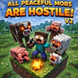 ALL PEACEFUL MOBS ARE HOSTILES V2 ACHIVEMENT FRIENDLY project image