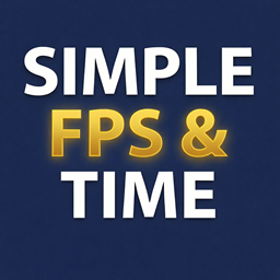 Simple FPS and Time logo