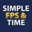Simple FPS and Time logo