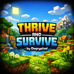 Thrive and Survive - by Deqrypted logo