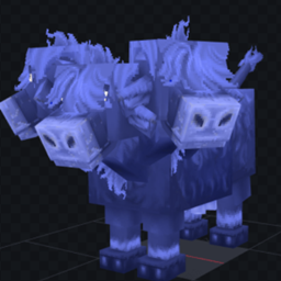 LJ's Blue Cow! logo