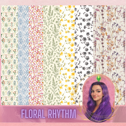 Floral Rhythm Wallpaper logo