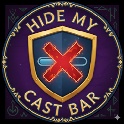 HideMyCastBarTBCA logo