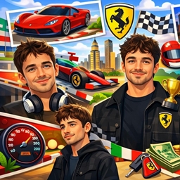 Charles Leclerc Loading Screen project image