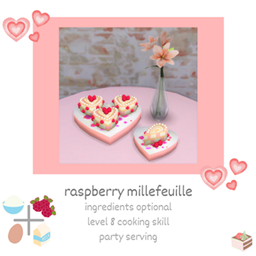 littlbowbub raspberry millefeuille / translation spanish by Monisims ...