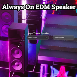 Always On EDM Speaker - Large Tower Speaker logo