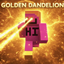 The Golden Dandelion Dweller logo