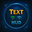 Text Hud logo
