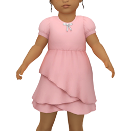 VERONIKA - toddler dress logo