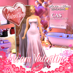 Ma’am Valentine CAS Background Collection v.1 Pink