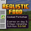 Realistic Food logo