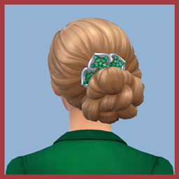 Vintage Glamour Clip Overlay - Buzzard logo