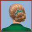 Vintage Glamour Clip Overlay - Buzzard logo