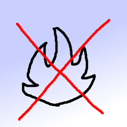 Lazyboy's No Fire Spread logo