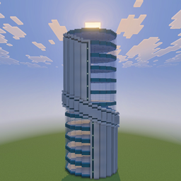 Modern Futuristic Skyscraper Schematic / Structure project image