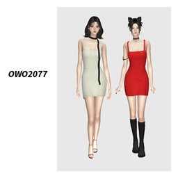 OWO2077 - City Night Bodycon Dress logo