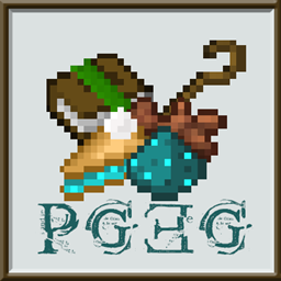 Pretty, Game-Enhhancing  Gobblet (PGEG) logo