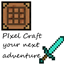 Pixelcraft; your next adventure logo