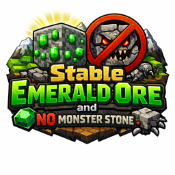 Stable Emerald Ore and No Monster Stone logo
