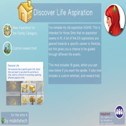 Mod Discover Life Aspiration par midnitetech  - Traduction FR logo
