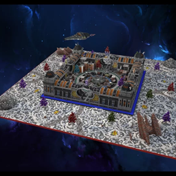 Lunar Base Spawn   with Warzone logo