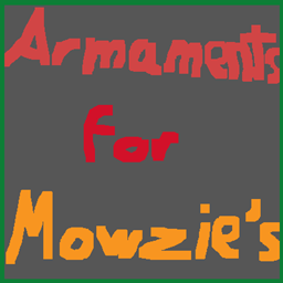 Armaments for Mowzie's logo