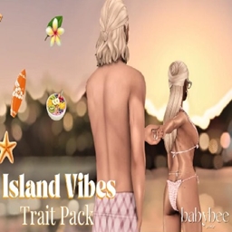Island Vibes - Sims 4 Trait Collection by Babybeesims  /  Spanish translation by GatamolLunastra