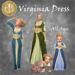Medieval Court Dress - Virginia logo