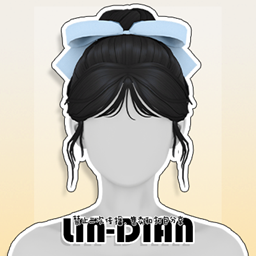 LIN-DIAN Bun Hair