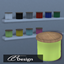 A pretty, large, heigh decorative box logo