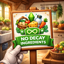 Cottage living No decay ingredient logo