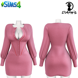 Luna Keyhole Corset Dress S332 logo