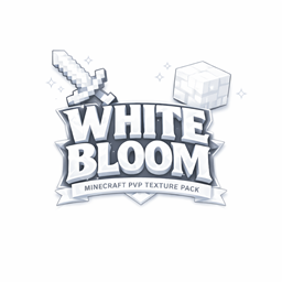 White bloom logo