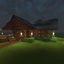 (30nsg) Cottage House with Farm logo