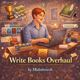 Write Books Overhaul by Midnitetech - Tradução PTBR