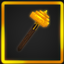 Poop on a stick logo