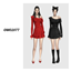 OWO2077 - Chic Ruffled Asymmetric Dress logo