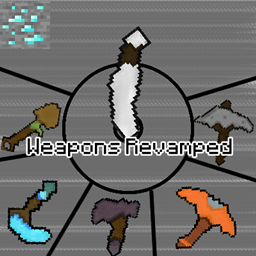 Weapons Revamped by Glauber Blox - Bedrock Edition logo