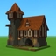 Simple Tavern-like Home logo