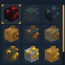 Axo's Craftable Ore Blocks logo