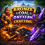 Bronze & Coal & Onyxium Crafting logo