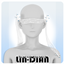 LIN-DIAN Cross Transparent Lace Eye Accessory logo