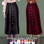 Heritage Button Midi Skirt logo